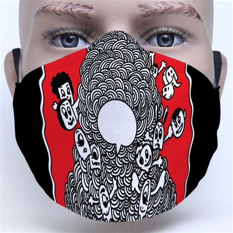 Right Gifting Multicolor Anti Air Pollution Face Mask Certification