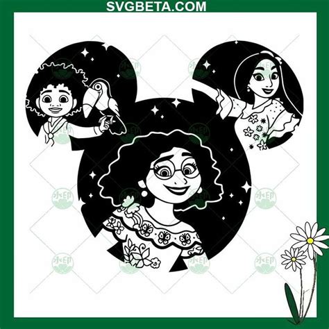 Encanto Mirabel Mickey Ears Svg Disney Encanto Ears Svg Disney