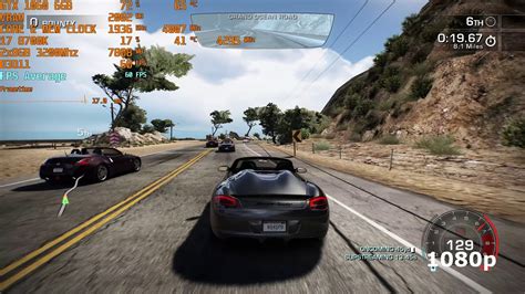 NFS Hot Pursuit Remastered Max Settings 1080p 4k GTX 1060 6GB I7 8700k YouTube