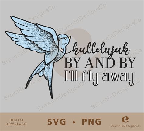 I'll Fly Away Shirt Design, PNG, SVG, Hymn Tshirt, Christian T-shirt