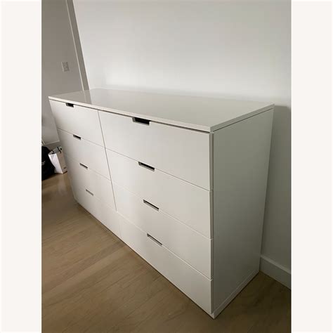 Ikea Nordli Drawer Dresser White Aptdeco