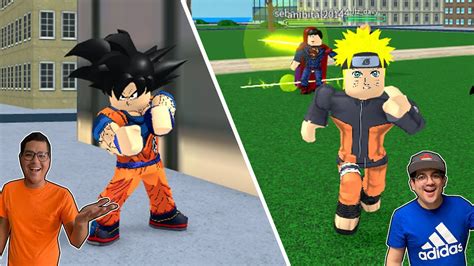 Novote Goku Vs Velhote Naruto Roblox Multiverse Battlegrounds