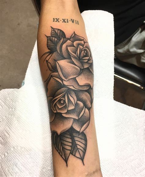 Traditional Roses Tattoo Traditional Rose Tattoos Forarm Tattoos Forearm Tattoo Women