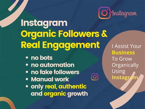 Instagram Organic Followers And Real Engagement Upwork