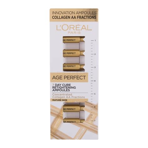 L Or Al Paris Age Perfect Day Cure Retightening Ampoules