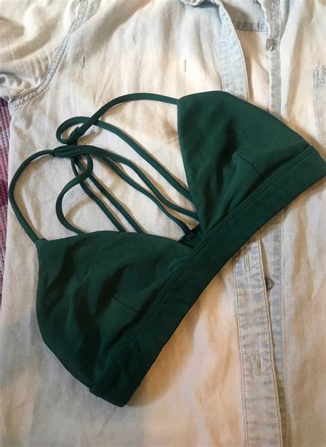 Acacia Seaweed Green Bikini Top On Mercari Green Bikini Top Green