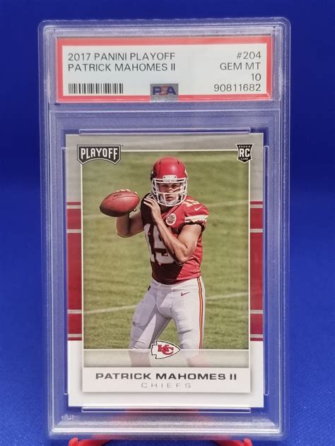 Patrick Mahomes Ii Playoff Base Price Guide Sports Card