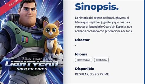 Lightyear Cineplanet borra advertencia de ideología de género de su