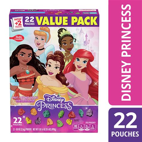 Find Your Perfect Disney Princess Fruit Flavored Snacks Treat Value