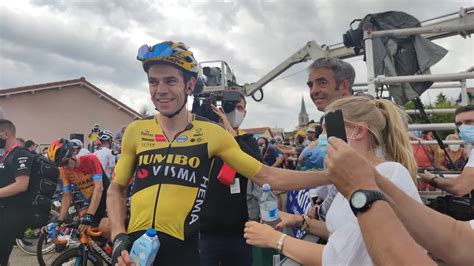 Le Belge Wout Van Aert Remporte La Re Tape Du Crit Rium Du Dauphin