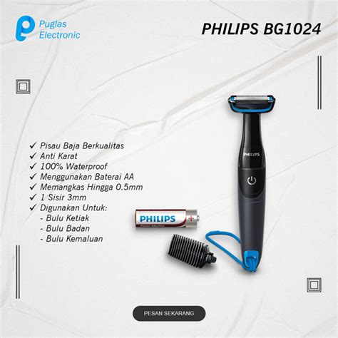 Jual Mesin Cukur Elektrik Philips Bg Alat Pencukur Ketiak Buku