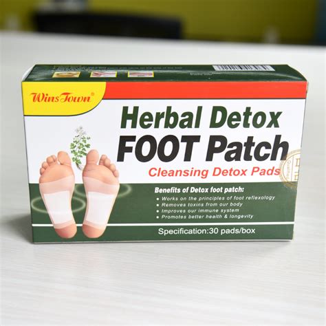 Wins Town Herbal Detox Foot Patch Pads