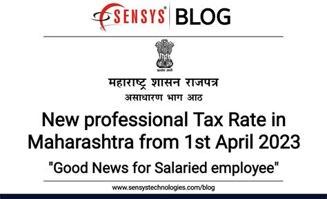 Maharashtra Profession Tax Amendment Web Based Payroll