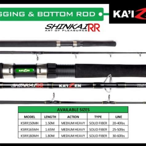 Jual Joran Kaizen Shinkai Joran Jigging Fiber Kuat Untuk Laut