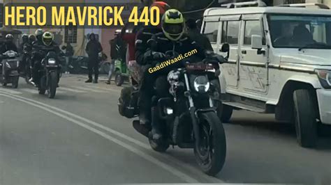 Hero Mavrick 440 Teased For The First Time Launch This Month