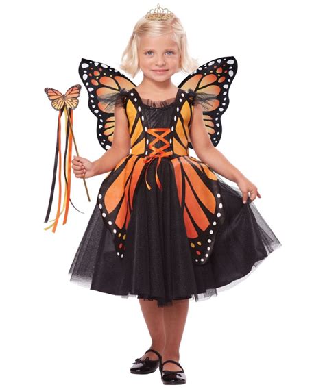 Regal Monarch Butterfly Princess Girls Costume Girls Costume