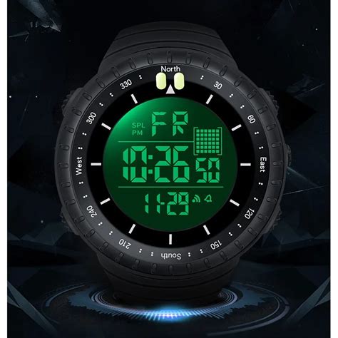 Synoke Watch Outdoor Sports Multifunctional Waterproof Shock Resistant