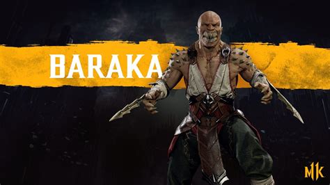 Baraka Mortal Kombat Wallpapers Top Free Baraka Mortal Kombat