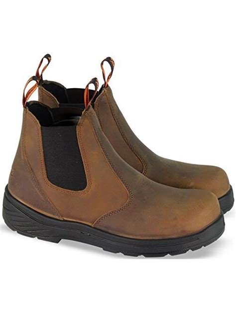 Buy Thorogood Thoro Flex 6 Slip On Composite Toe Work Boots For Men Premium Leather With Slip