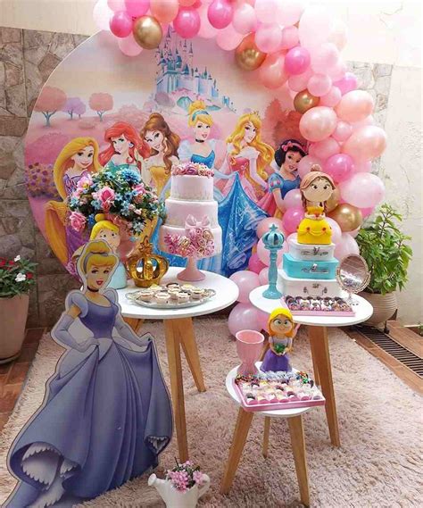 Ideias Decoracao E Lembrancinhas Festa Aniversario Princesas Disney