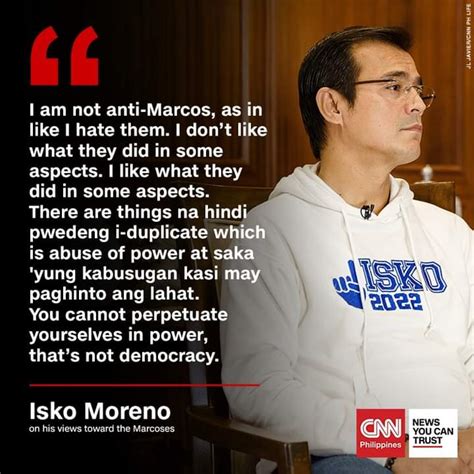 Aksyon Demokratiko Presidential Contender Isko Moreno Shares His