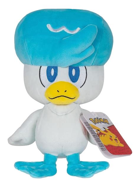 Pokémon Quaxly Plush Peluche 20 3 cm avec détails authentiques N A