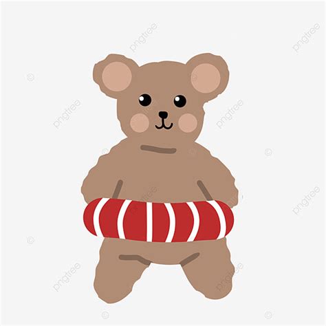 Cute Korean Bear Png Image Cute Korean Bear Going To The Beach Korean