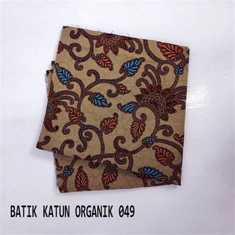 Jual Kain Batik Kain Batik Katun Organik Per M Shopee