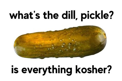 Pickle Memes And Puns Funny Images That Are A Big Dill