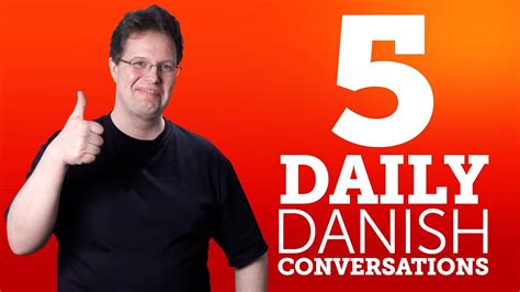 5 Daily Danish Conversations Learn Basic Danish Phrases Youtube