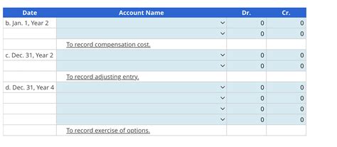 Solved Recording Stock Options Issuance And Exercise Prior Chegg