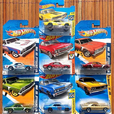 Jual HOTWHEELS 67 CHEVELLE SS 396 2011 2018 2021 AUSLEY PERFORMA TEAM