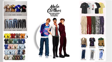 Sims Cc Finds Sims Men Clothing Sims Male Clothes Sims Themelower