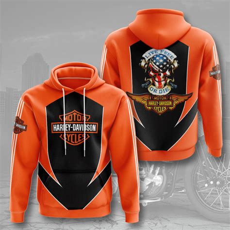 Harley Davidson 3d Printed Hoodiezipper Hoodie