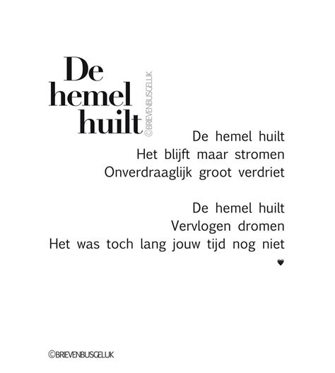 Brievenbusgeluk Op Instagram Nieuw In De Webshop • De Hemel Huilt • ©️ Op Jullie Verzoek Heb