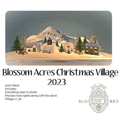 Second Life Marketplace - {ba} Christmas Village 2023{BOXED}