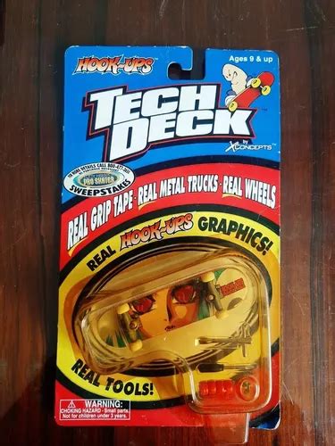 Raro Tech Deck Tony Hawks Pro Skater 1998 Skate De Dedo Escorrega