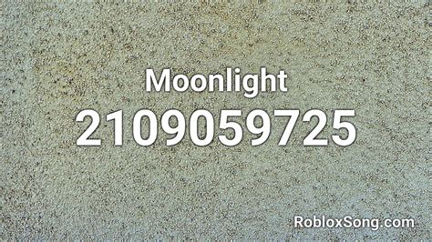 Moonlight Sonata Roblox Id Code