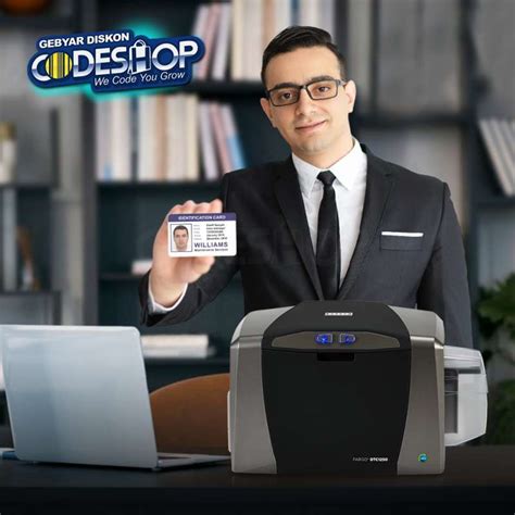 Jual Fargo Dtc Id Single Side Printer Id Card Cetak Kartu Pvc