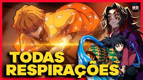 As Respira Es Mais Poderosas De Kimetsu No Yaiba Demon Slayer