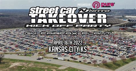 Street Car Takeover Street Car Takeover Kick Off Party April 16th 2022