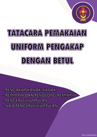 TATACARA PEMAKAIAN PENGAKAP - Flipbook by TEAM ICT SKSR | FlipHTML5