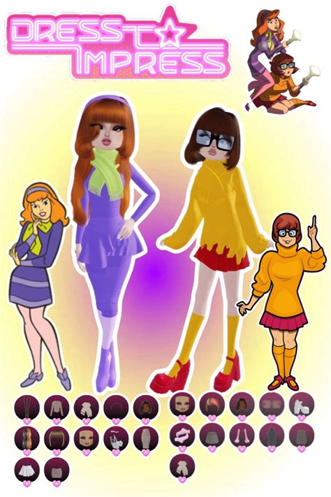 Daphne Velma Scooby Doo Dti Duo In Dress To Impress Duo