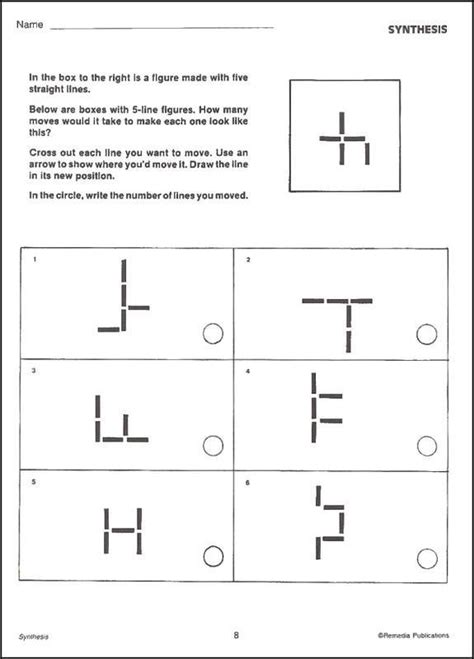 Critical Thinking Worksheets For 5th Graders