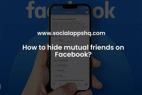 How To Hide Mutual Friends On Facebook