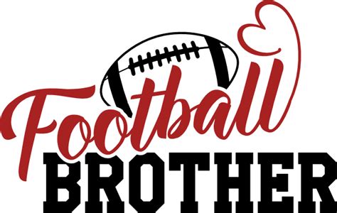 Football Brother Football Lover Tshirt Design Free Svg File For