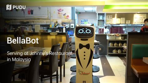 BellaBot Serves At Johnny S Restaurant In Malaysia Pudu Robotics