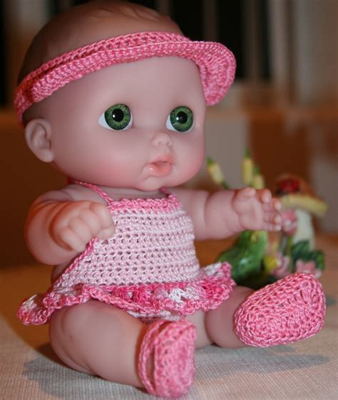 Pdf Pattern Crochet Inch Ltl Lil Cutesies Berenguer Doll Thread