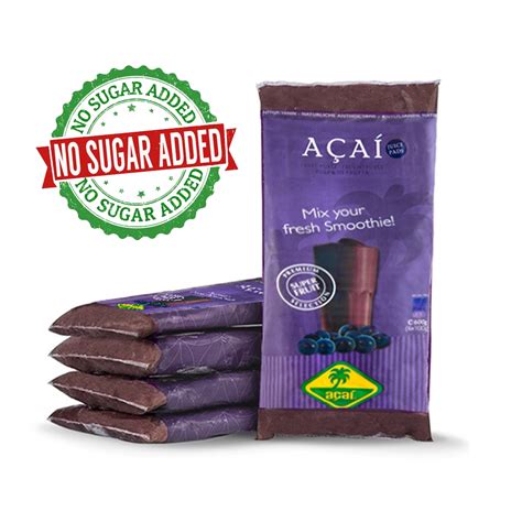 Acai Puree Sachets Perfect For Smoothie Bowls Projuice