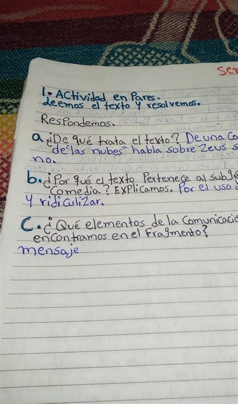 A De Qu Trata El Texto B Por Qu El Texto Pertenece Al Subg Nero